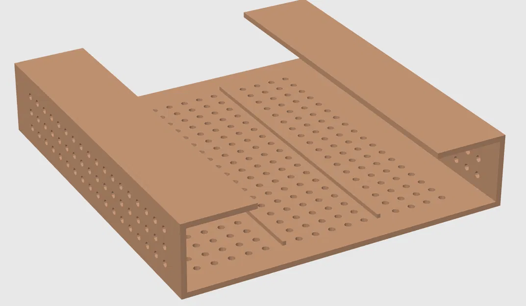 Khay lưu trữ gắn dưới bàn cho remote và đồ nhỏ - Image 1