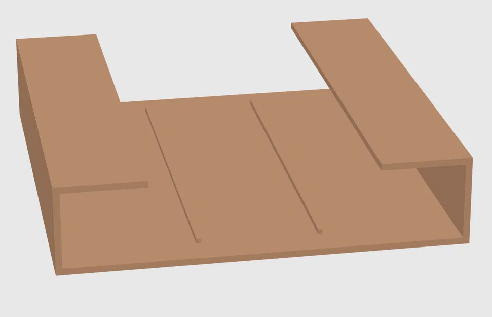 Khay lưu trữ gắn dưới bàn cho remote và đồ nhỏ - Image 2