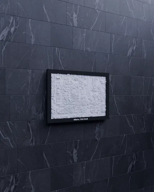 Milano, Città Studi, Italy - Mô hình thu nhỏ 3D - Image 3