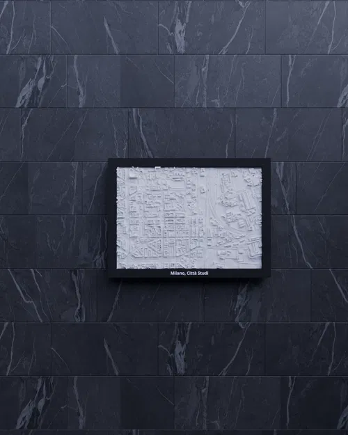 Milano, Città Studi, Italy - Mô hình thu nhỏ 3D - Image 5