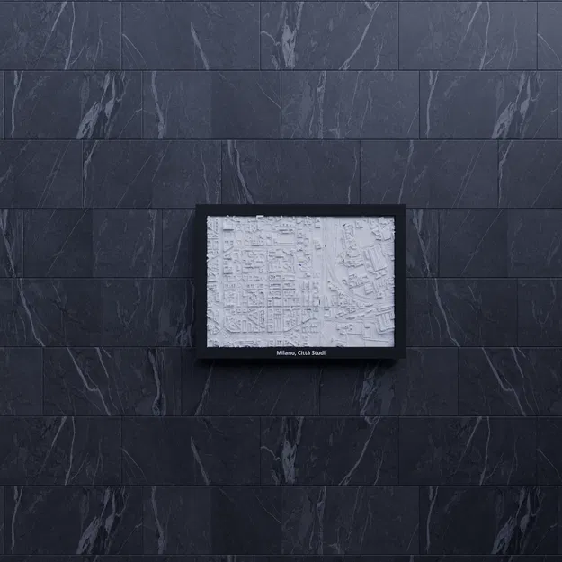 Milano, Città Studi, Italy - Mô hình thu nhỏ 3D - Image 7