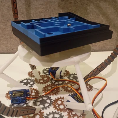 Stewart Platform 3DOF Đơn Giản