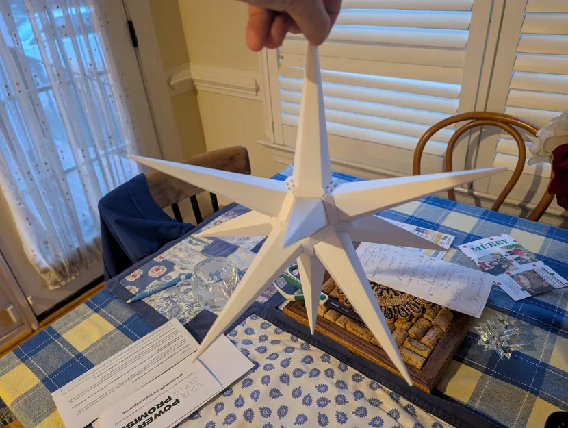 Ngôi Sao Giáng Sinh 12 Cánh (12-point Christmas Star) - Image 3