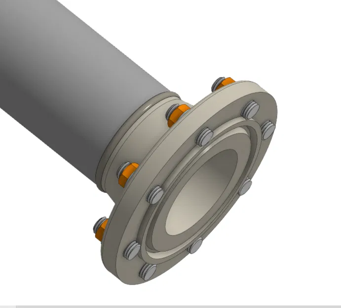 Mặt bích FLANGE CLASS 150# RTJ 4" SCH. 40 - Image 2