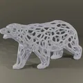 Gấu Bắc Cực Voronoi (Polar Bear Voronoi) - Thumbnail 1