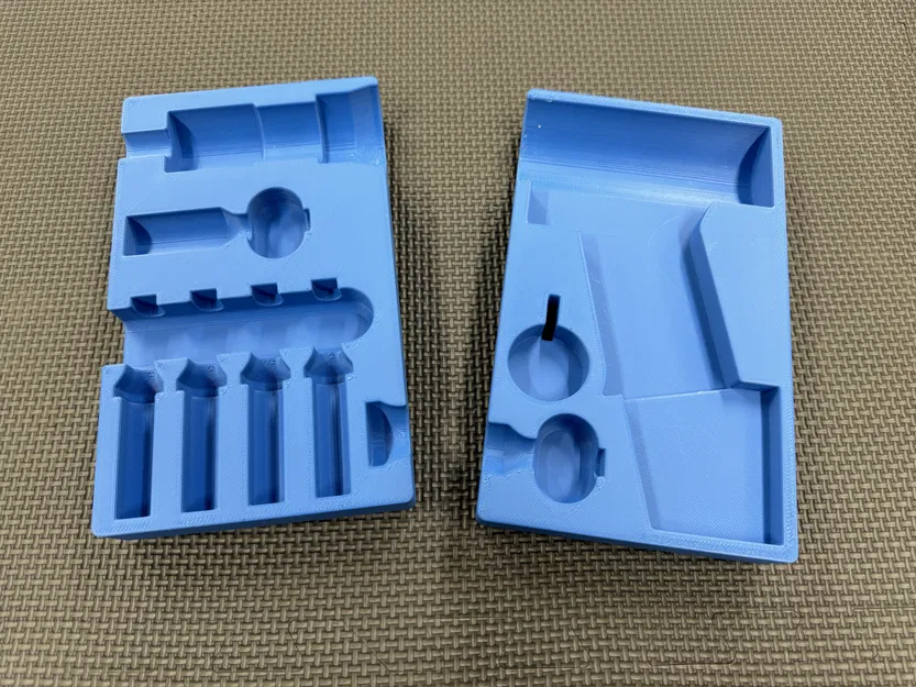 Khay Gridfinity cho 3X Recoilless Rivet Gun (US3R) - Image 2