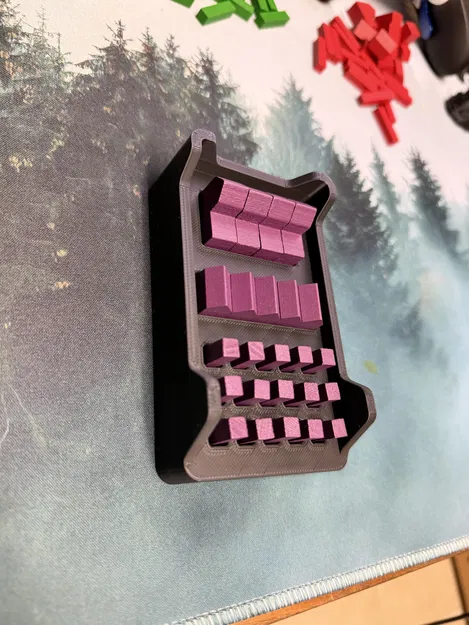 (Ấn bản 6) Khay giữ quân Catan (6th Edition) Catan Player Piece Holder - Image 7