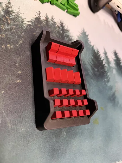 (Ấn bản 6) Khay giữ quân Catan (6th Edition) Catan Player Piece Holder - Image 11