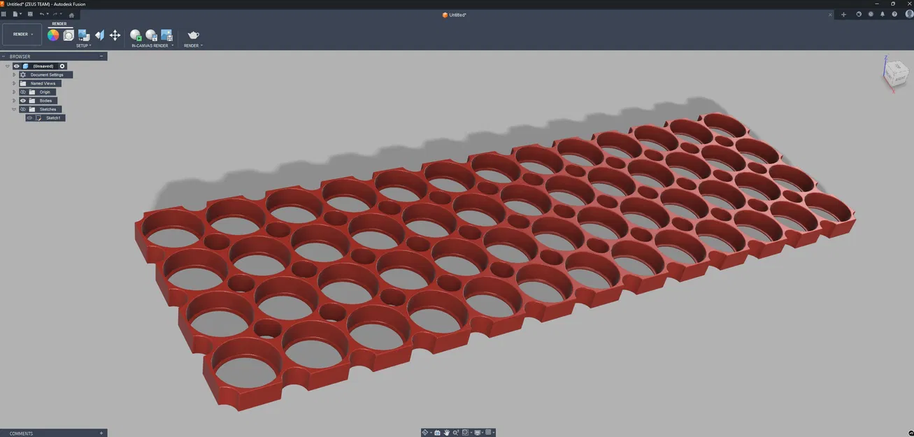 Khay/giá giữ cell pin 13S4P cho pin 21700 (Battery Cell Holder/Tray) - Image 1