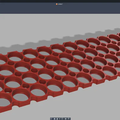 Khay/giá giữ cell pin 13S4P cho pin 21700 (Battery Cell Holder/Tray)