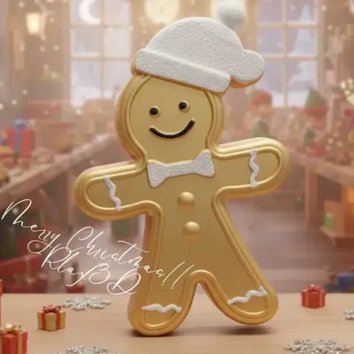 Trang trí Bánh quy Gừng Giáng Sinh