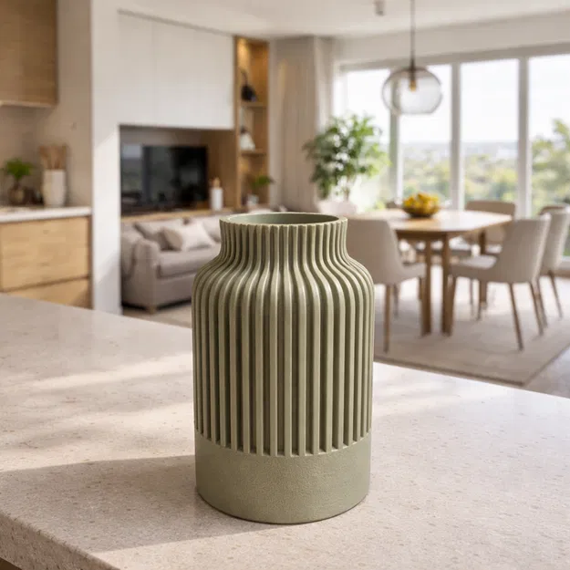 Bình Hoa Gân Sọc Hiện Đại - Tulipa - Image 1