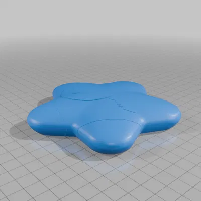 Miku Star (Magical Mirai 2025) – Sao đạo cụ main visual để 3D print