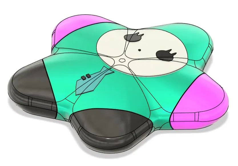 Miku Star (Magical Mirai 2025) – Sao đạo cụ main visual để 3D print - Image 3