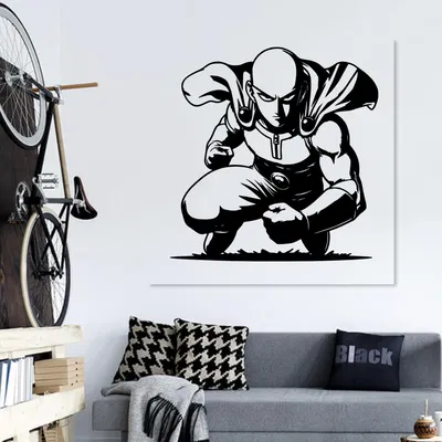 One Punch Man - Tranh treo tường Saitama (Wall Art)