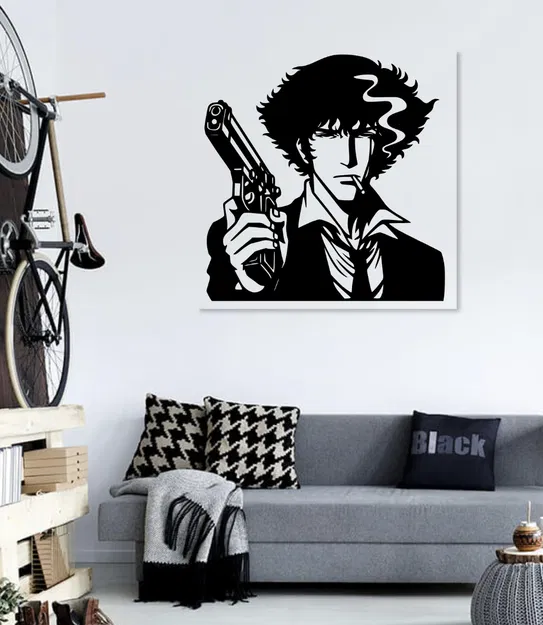 COWBOY BEBOP - Tranh treo tường Spike Spiegel - Image 1
