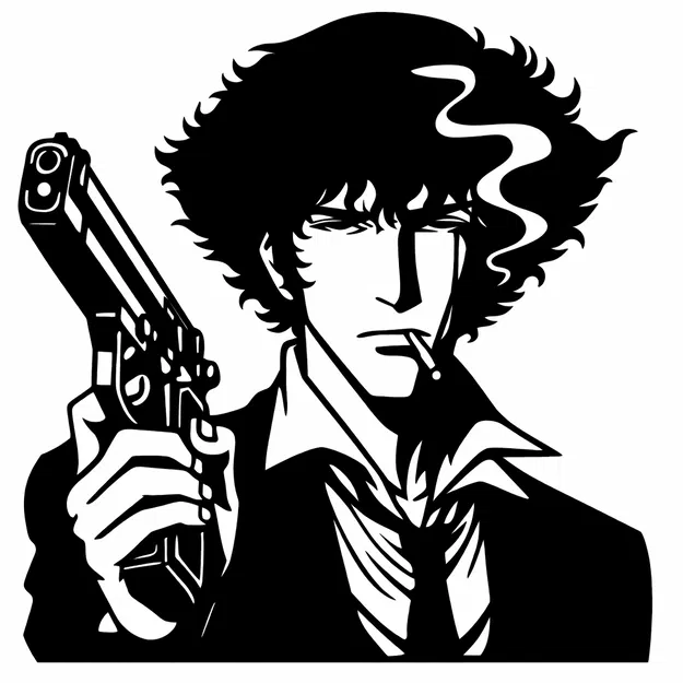 COWBOY BEBOP - Tranh treo tường Spike Spiegel - Image 3