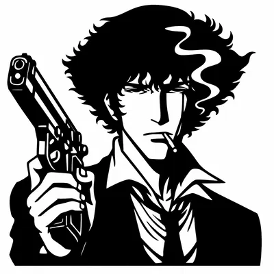 COWBOY BEBOP - Tranh treo tường Spike Spiegel