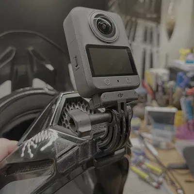 Ngàm gắn camera cằm Fox V1 (Bản dài) cho action cam