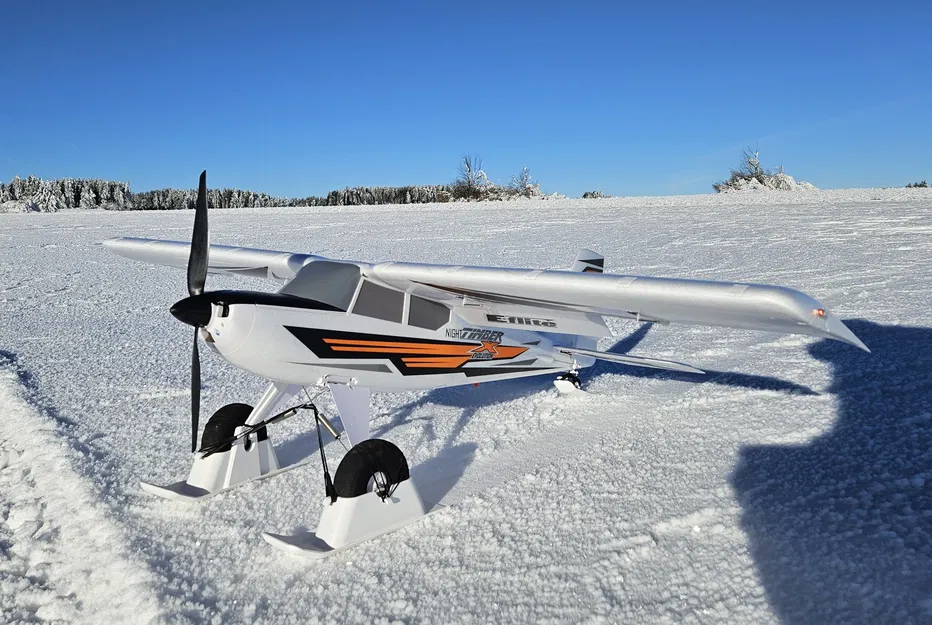 Ván trượt tuyết cho E-FLITE - Night TimberX Evolution - Image 1