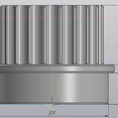 Puly trục khuỷu dây đai truyền động cho máy thổi tuyết (KCM22B-02-17)