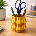 Ống Cắm Bút Gợn Sóng (Wavy Pen Holder) - Thumbnail 3