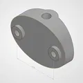 Giá đỡ bánh xe con lăn trên cửa phòng tắm (Shower Door Top Roller Wheel Bracket) - Thumbnail 4
