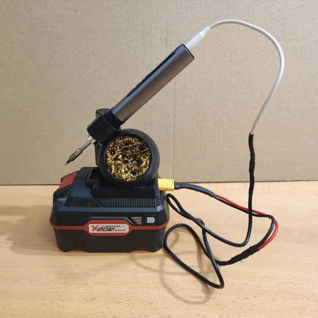 Adaptor pin Parkside cho FNIRSI HS-02 (kèm wire cleaner) - Image 1