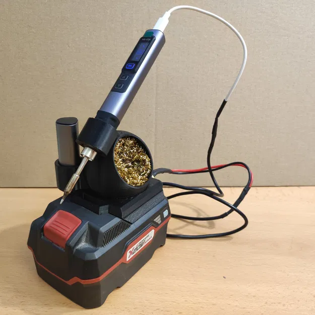 Adaptor pin Parkside cho FNIRSI HS-02 (kèm wire cleaner) - Image 2