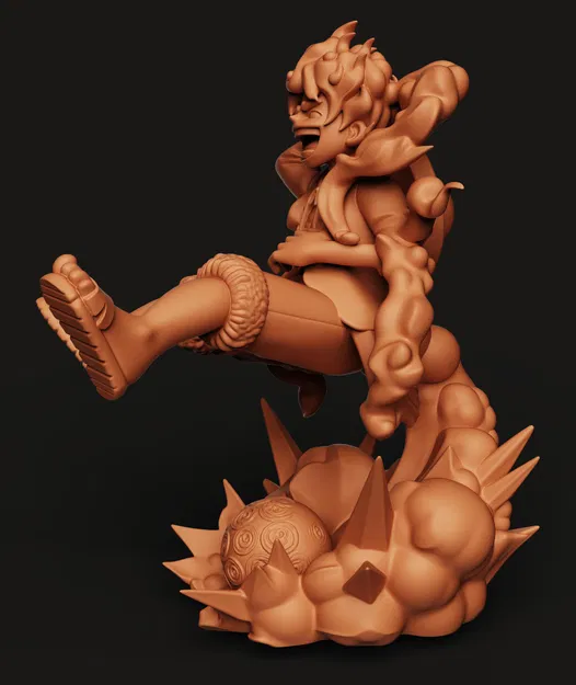 Tượng Luffy Gear 5 Joyboy | One Piece Sun God Nika | Anime | Epic Manga - Image 4