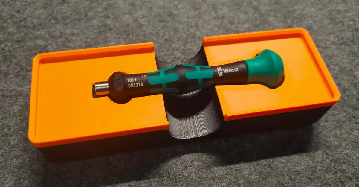 Gridfinity Wera Kraftform Micro 4mm Bitholder 1014 - Image 1