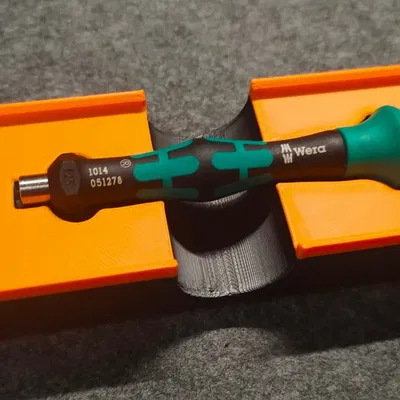 Gridfinity Wera Kraftform Micro 4mm Bitholder 1014