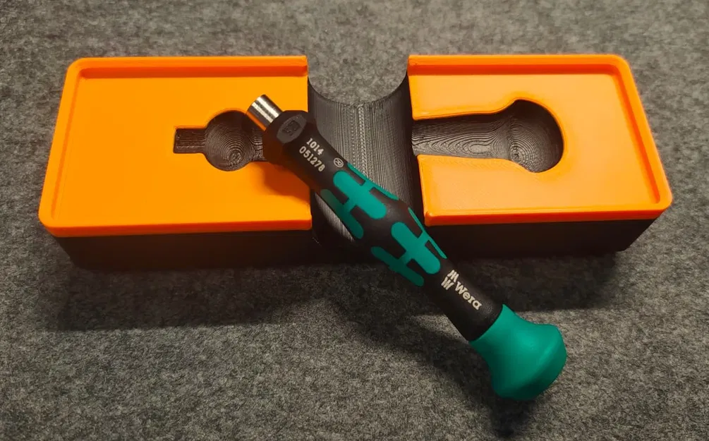 Gridfinity Wera Kraftform Micro 4mm Bitholder 1014 - Image 2