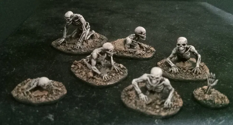 Bộ Risen Skeleton – 9 dáng pose! - Image 1