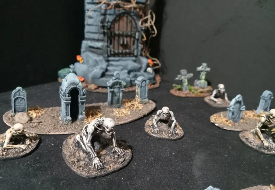 Bộ Risen Skeleton – 9 dáng pose! - Image 2