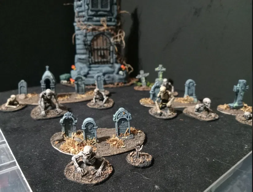 Bộ Risen Skeleton – 9 dáng pose! - Image 4