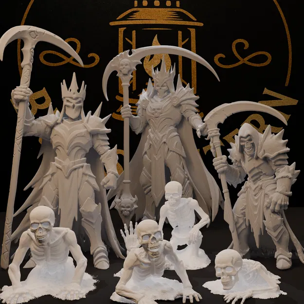 Bộ Risen Skeleton – 9 dáng pose! - Image 6