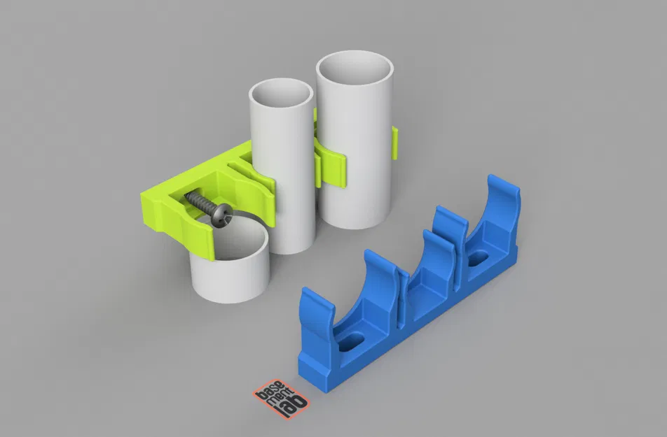 Pipe Clip - Kẹp ống 3 ngã Ø25/20/25mm (Fissatubo triplo) - Image 1