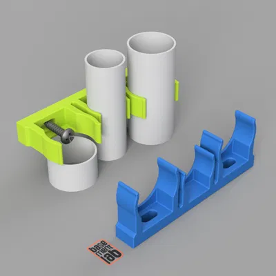 Pipe Clip - Kẹp ống 3 ngã Ø25/20/25mm (Fissatubo triplo)