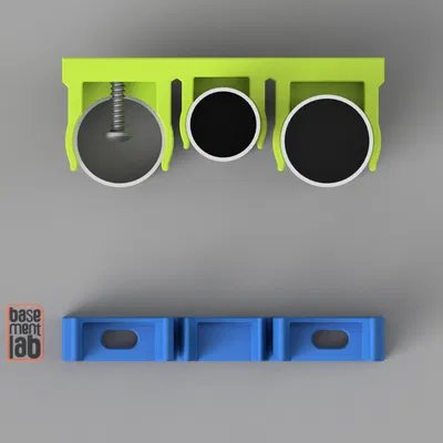 Pipe Clip - Kẹp ống 3 ngã Ø25/20/25mm (Fissatubo triplo)