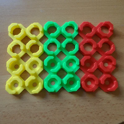 Multiboard - Raised Snaps bắt vít (DS Part A) lỗ 6mm