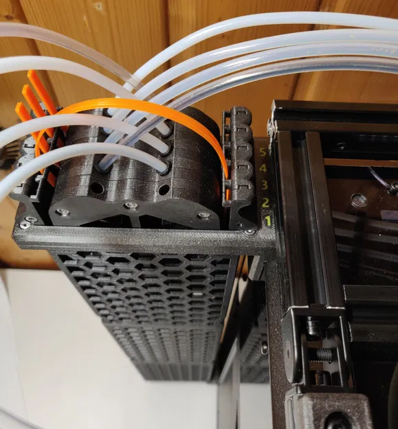 Bản Adaptation MMU3 Cassette Compatible Buffer cho Prusa CORE One + - Image 5