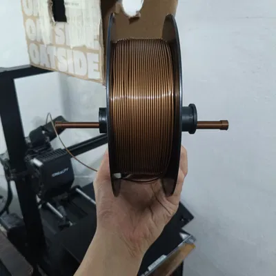 Giá đỡ cuộn filament Ender 3 hướng ra trước – Trục giảm rung