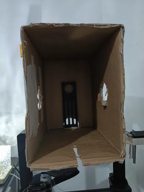 Giá đỡ cuộn filament Ender 3 hướng ra trước – Trục giảm rung - Image 3