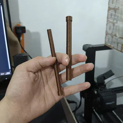 Giá đỡ cuộn filament Ender 3 hướng ra trước – Trục giảm rung