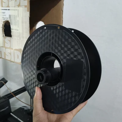 Giá đỡ cuộn filament Ender 3 hướng ra trước – Trục giảm rung 6