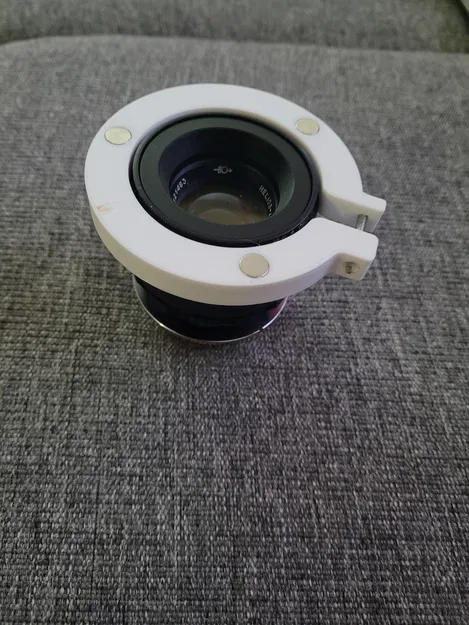 Hệ Mask Swirl & Front Aperture gắn nam châm (WIP) cho Helios 44-2 - Image 2