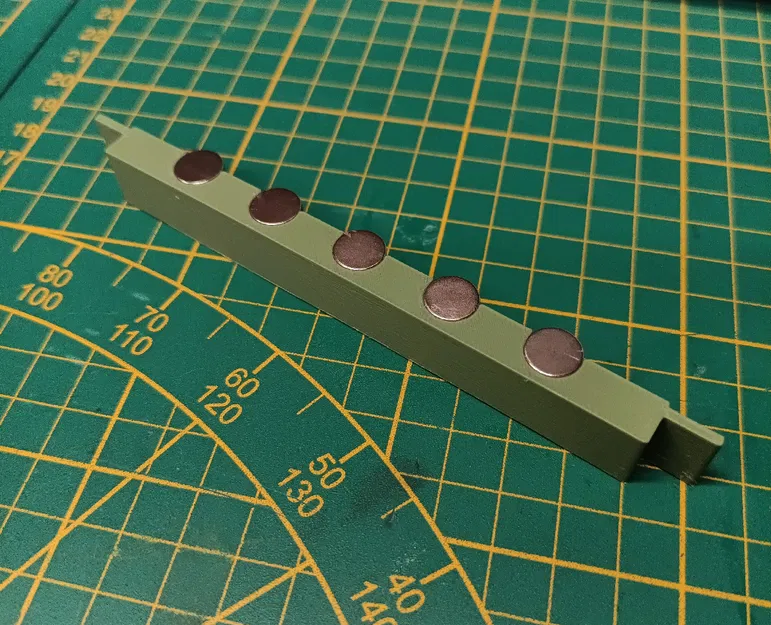 Kugelfangeinsatz 14x14cm dùng nam châm 10x2mm - Image 1