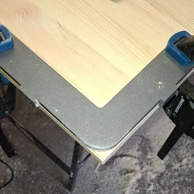 Khuôn phay bán kính cho máy phay cầm tay (Frässchablone für Einhandfräse)