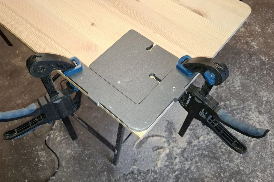 Khuôn phay bán kính cho máy phay cầm tay (Frässchablone für Einhandfräse) - Image 4